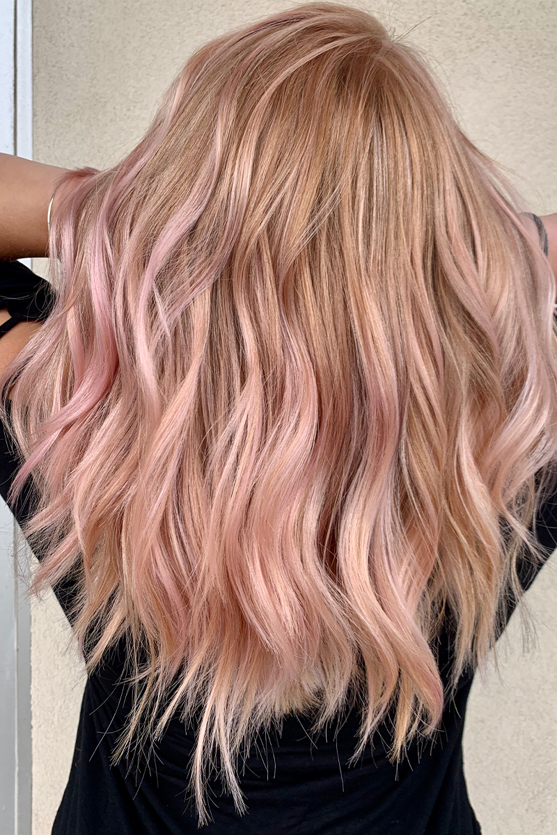 Pink-Balayage-Hair
